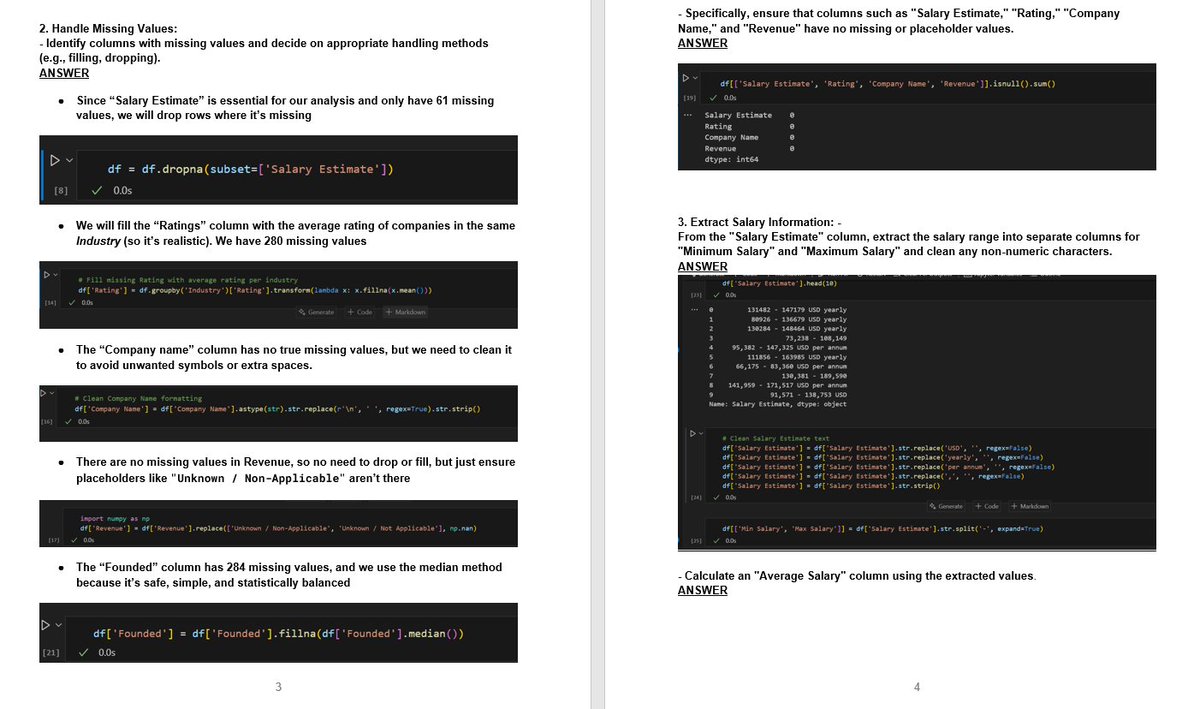 AyodejiTemidire's tweet image. Finished Week 6 of my Python for Data Analytics program.
Mastered data cleaning, salary extraction, and visualization. 🚀
#DataAnalytics #Python #TDI