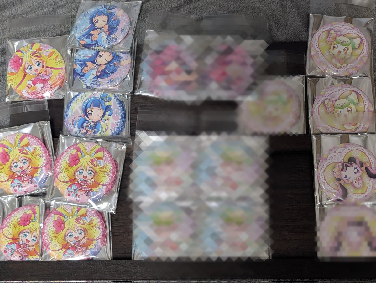 xit_p4qnr2's tweet image. ＊交換【キミプリ ライブ缶バッジ】

譲：アイドル(1/4)、ウインク(2/1)、プリルン2、メロロン1
※(等身/SD)
求：キュンキュンSD

画像にIDの入れわすれがあり申し訳ありませんが、お取引の際に個別で提示します。…