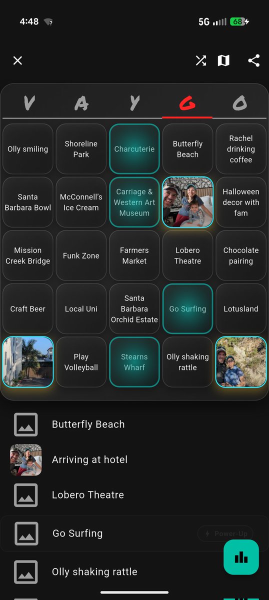 codingMarine's tweet image. Testing out the new Arcade mode in Vaygo Bingo multiplayer. You can earn power ups to play against your opponents and manipulate their board!
#buildInPublic #flutterDev #travel #vacation #bingo #SantaBarbara