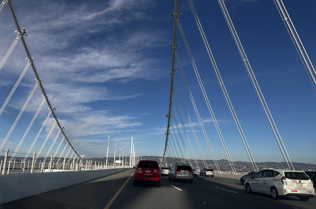 driving   over this  bridge always   feels like   banishment