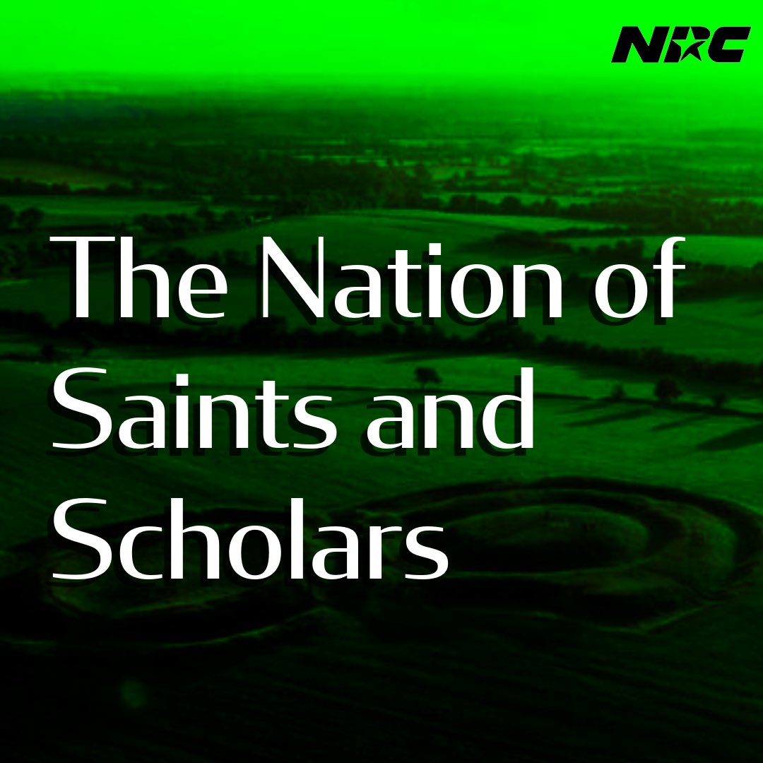 Ireland is not a marketplace or a global experiment.

We are the land of saints and scholars.