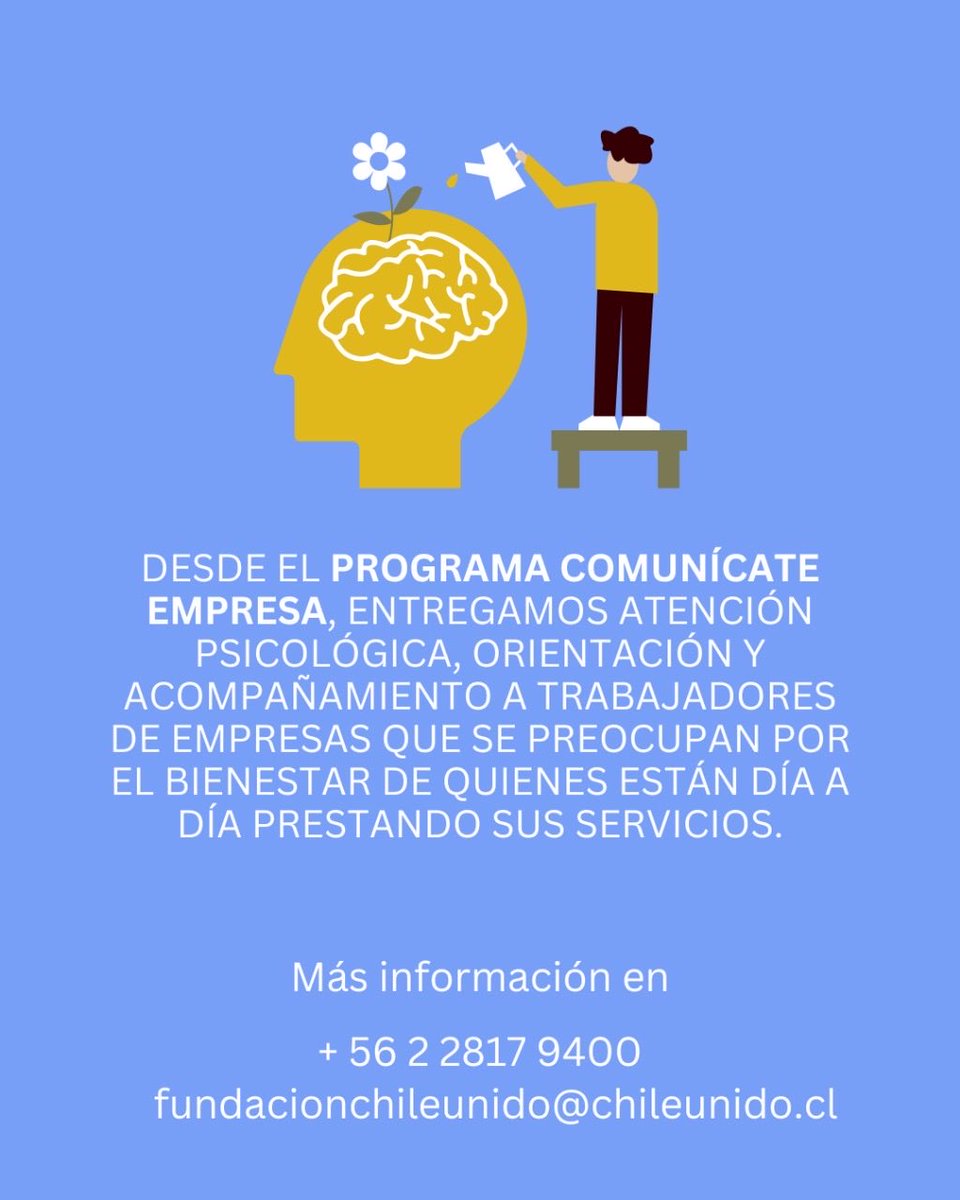 SE CELEBRÓ EL DÍA MUNDIAL DE LA SALUD MENTAL 
X tanto queremos visibilizar la importancia de promover desde diversos ámbitos de la vida, una mejor salud psicológica para el bienestar emocional y felicidad de todas las personas
💚CUIDAR LA SALUD MENTAL NOS HUMANIZA COMO SOCIEDAD