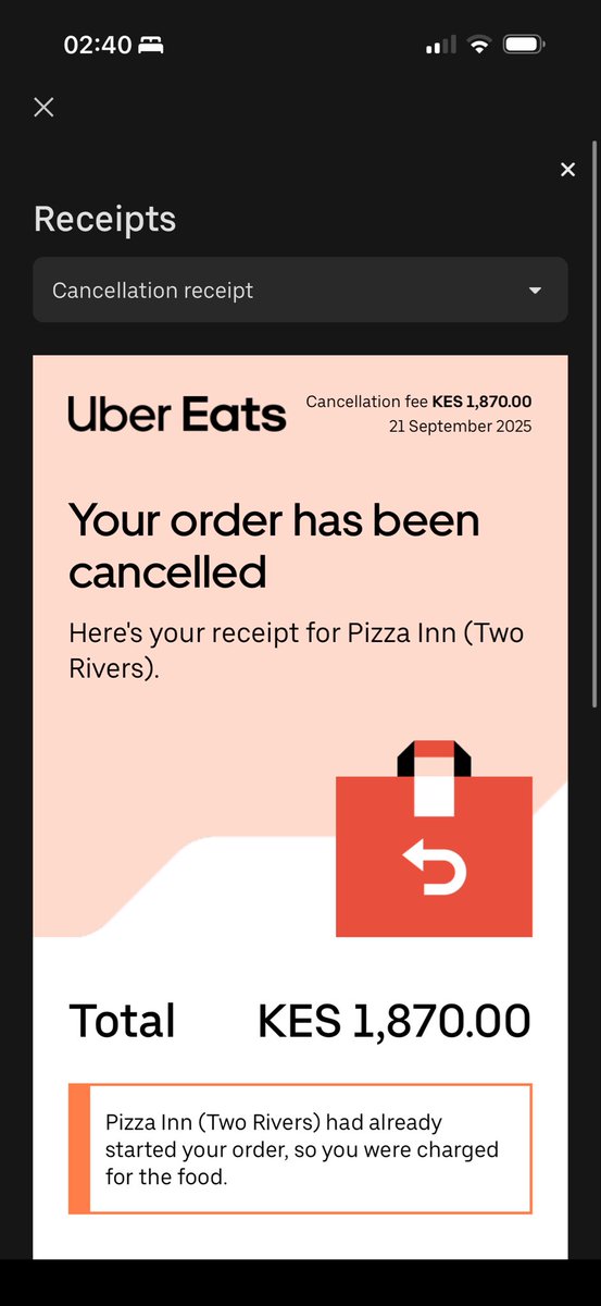 PreciousManyara's tweet photo. @uber_kenya I was trying to order a ride only to realize I got billed for an order I had paid for🤦🏾‍♀️ It’s ridiculous that your support fn on the app doesn’t seem to work and even worse that you don’t do reconciliations with your vendors. I need a refund for your incompetence. https://t.co/cfojNYZ1CV
