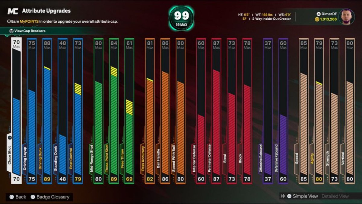 Good 6'8 build in NBA 2K26 at the moment 

Via: <a href="/DimerDF/">Dimer DF</a>

#NBA2K26