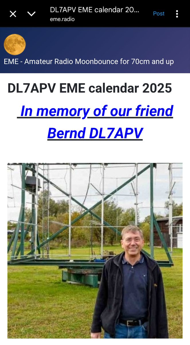 Matthew Foutch AE4JC tweet media