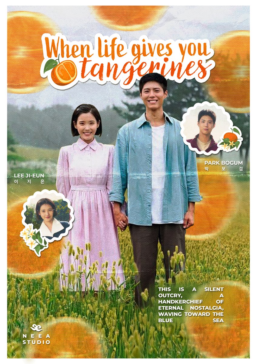neeastudio's tweet photo. 30 posters en 30 días  
✨Poster 3/30✨

#graphicdesign #graphicsdesigner #posterdesign #adobeillustrator #photoshop #WhenLifeGivesYouTangerines #silavidatedamandarinas #parkbogum #kdrama #iu #neeastudio https://t.co/v3I2xUxq9N