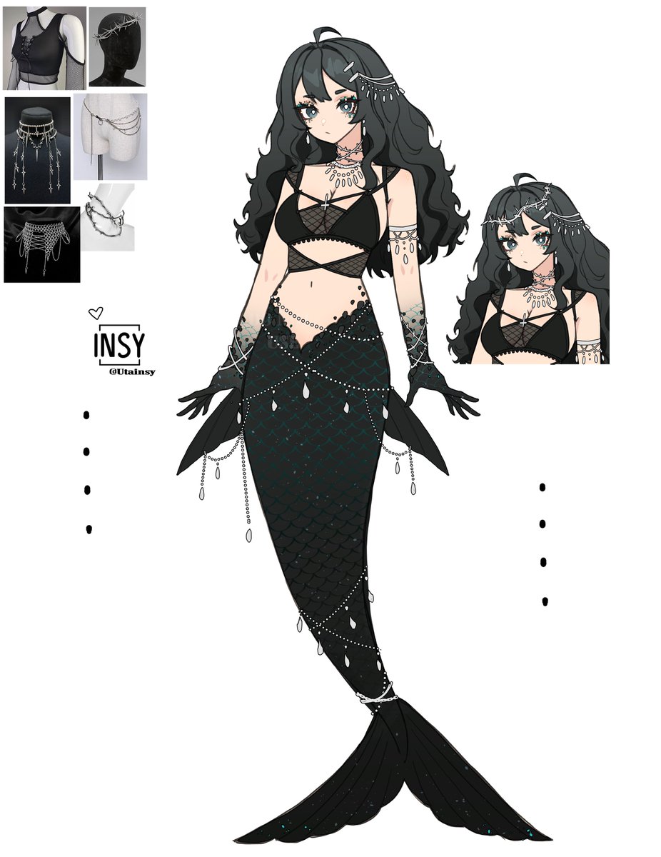 Day 12/31 🐟
You can offer the price you think is right! 
Offer via dm, ty! 🖤
#adoptober2025_insy