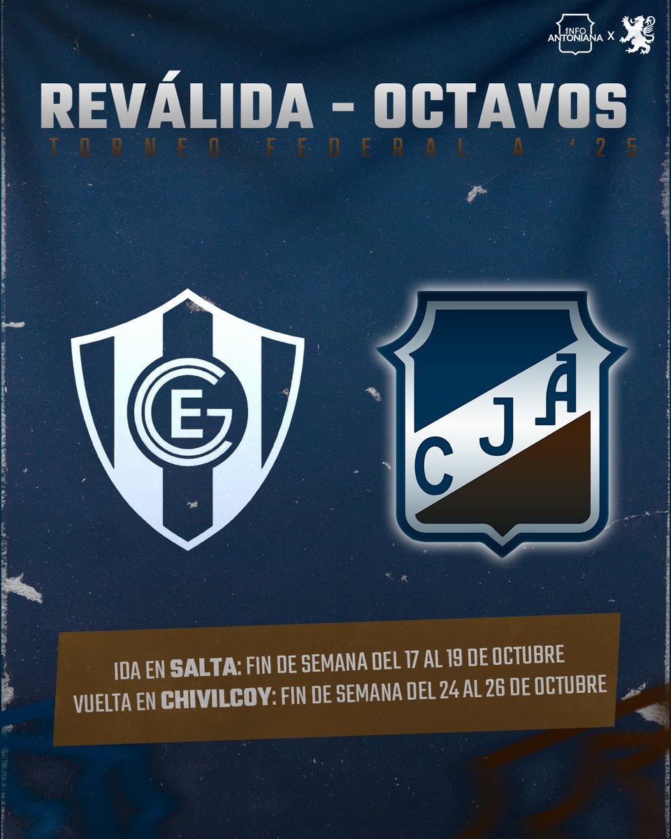 🏆 𝐓𝐨𝐫𝐧𝐞𝐨 𝐅𝐞𝐝𝐞𝐫𝐚𝐥 𝐀 '𝟐𝟓

El camino sigue, y 𝗝𝘂𝘃𝗲𝗻𝘁𝘂𝗱 𝗔𝗻𝘁𝗼𝗻𝗶𝗮𝗻𝗮 sabe cuál es el suyo 💙🤍🤎

(+)