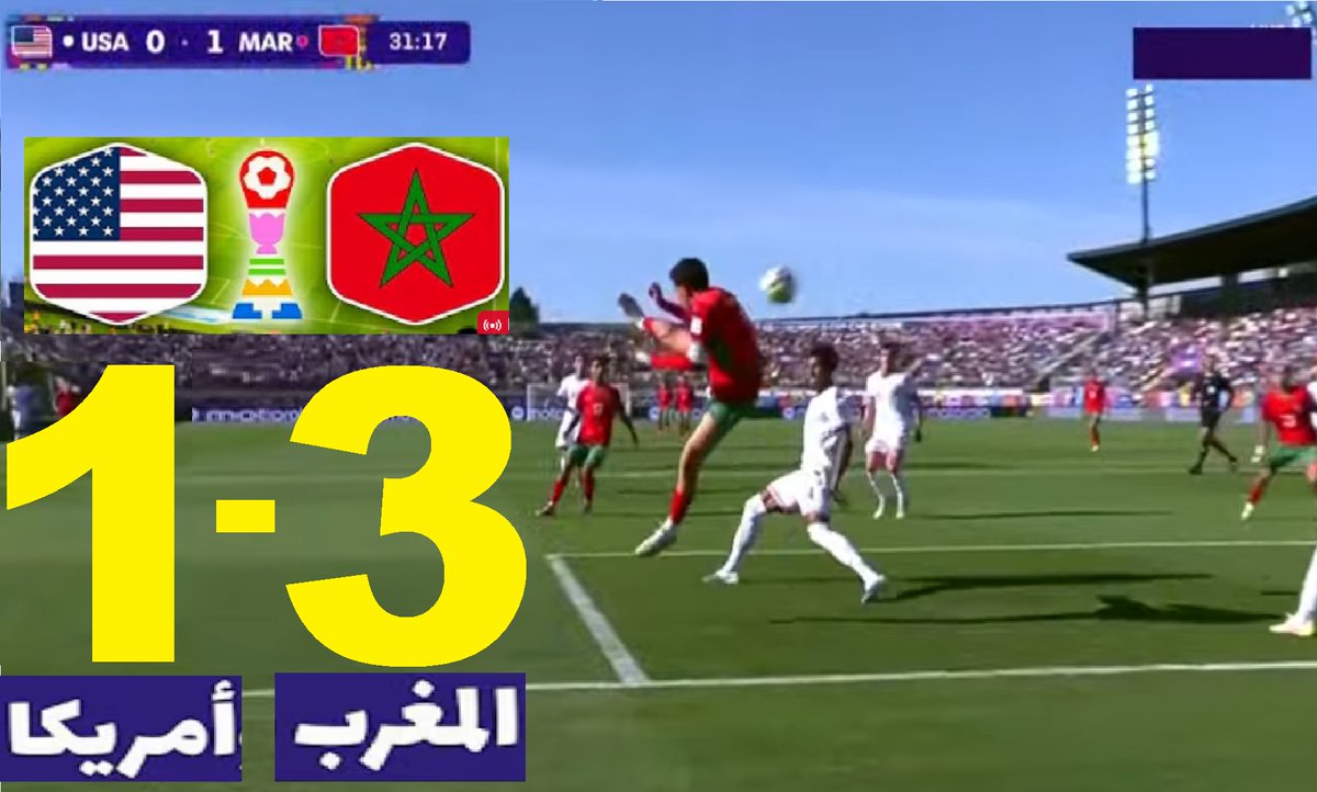 majalocom's tweet photo. منتخب المغرب لأقل من 20 عام يكتسح أمريكا  1 3 ويكتب التاريخ ويتأهل الي ن... https://t.co/pWp80OREHF via @YouTube https://t.co/RJEZUISsEd