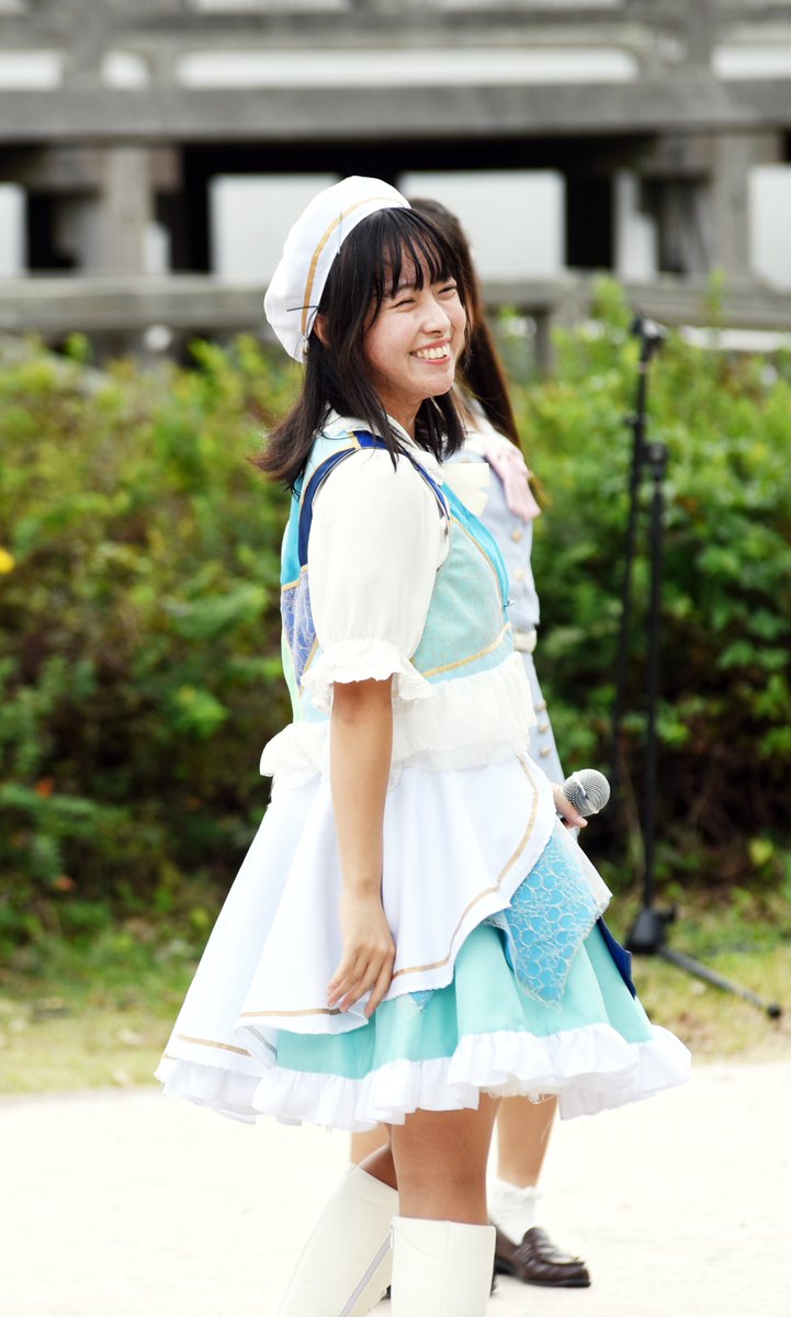 aZv0LomomoS's tweet image. 2025.10.12 明石城まつり ＠ 明石城公園

Sha☆inの天野莉緒ちゃん😄

#天野莉緒
#Shain
#明石城公園