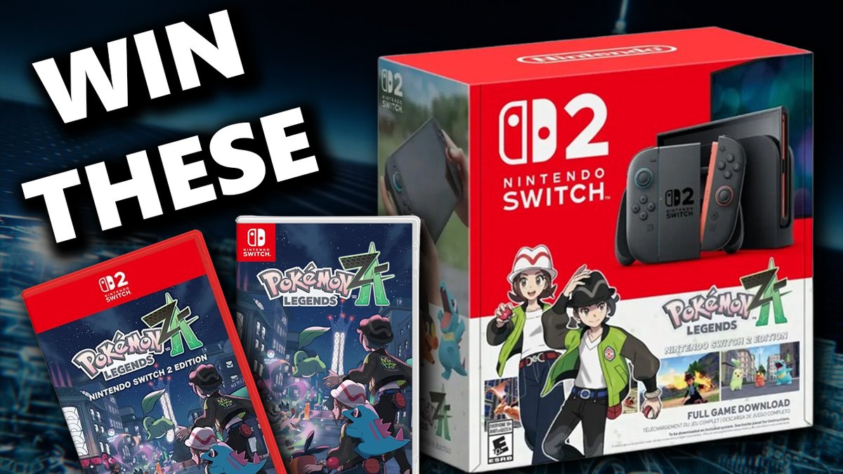 HUGE GIVEAWAY

Giving away a copy of Pokemon Legends ZA

EVERY DAY THIS WEEK!

Must be present in my YT streams to enter. Winners will be picked LIVE each day.

Also giving away a ZA Nintendo Switch 2 after launch, so stay tuned!

Like + RT + Link to YT youtube.com/c/thatbaldgamer