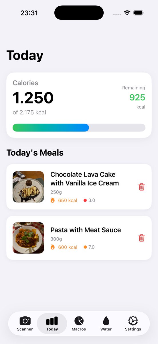 w12_dev_apps's tweet image. After two weeks waiting approve finally my new app is launched 💪🏼
Get rating your meal and make choose more healthy, track your day calories, water intake and macros
#AI #CalorieTracker #HealthTech #FitnessJourney #Snap2Burn