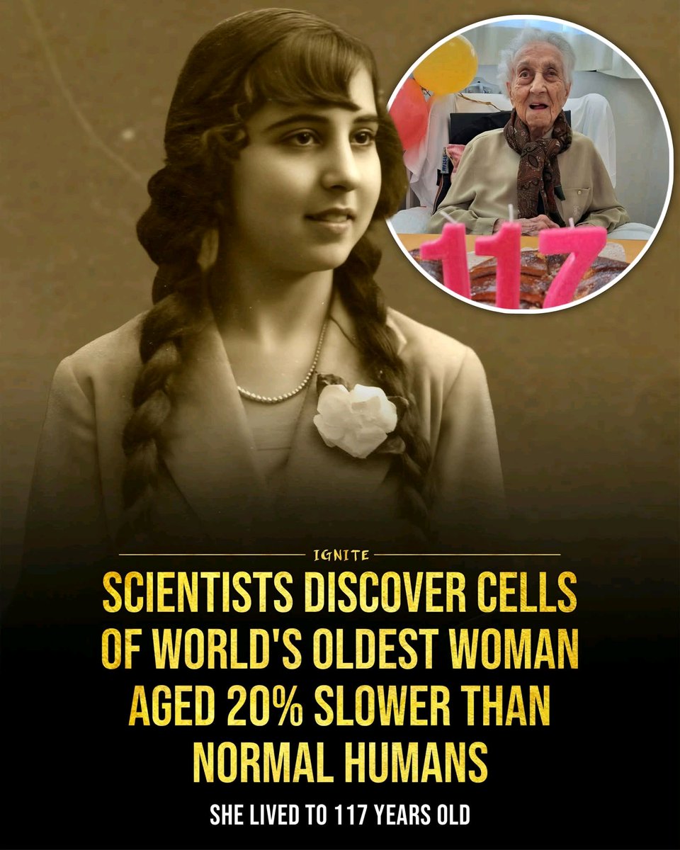 digismarties's tweet image. Maria Branyas Morera’s extraordinary life spanned 117 years, surprising scientists with her cells biologically aging only to 94. A natural marvel or something more? Let the discovery inspire tech-driven solutions for longevity! 🌟 #LongevityScience #Innovation #fblifestyle