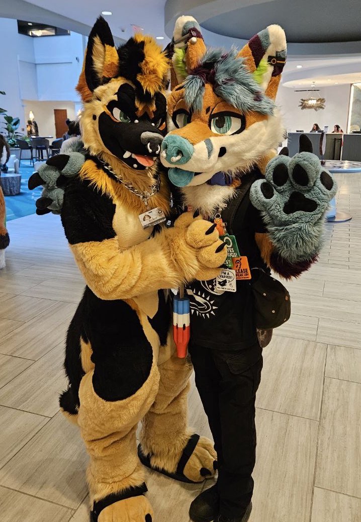 ⚕️Frisky Kasai Foxx⚕️ (@foxjxck) on Twitter photo Septum friends! Got to meet <a href="/RykerTheShep/">Ryker (GOH ACFI25)</a> at ACFI this year! Awesome meeting you bro 🦊🖤✨ thanks for playing patty cake in the reg line with us! Septum friends! Got to meet <a href="/RykerTheShep/">Ryker (GOH ACFI25)</a> at ACFI this year! Awesome meeting you bro 🦊🖤✨ thanks for playing patty cake in the reg line with us!
