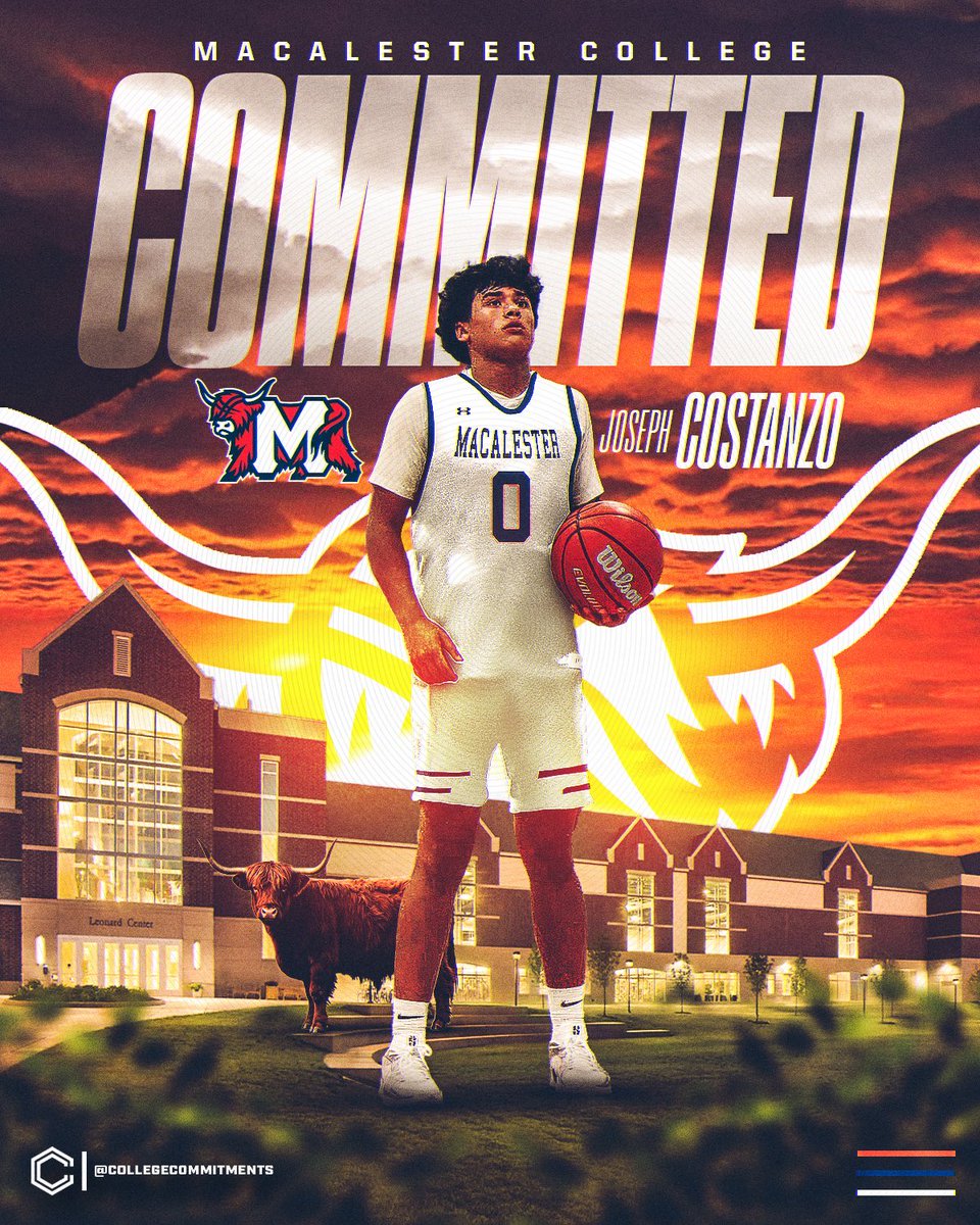 Congratulations to Joseph Costanzo ‘26 on his commitment to Macalester College.  Joe is a cornerstone of our school and our program! #5900WBelmont