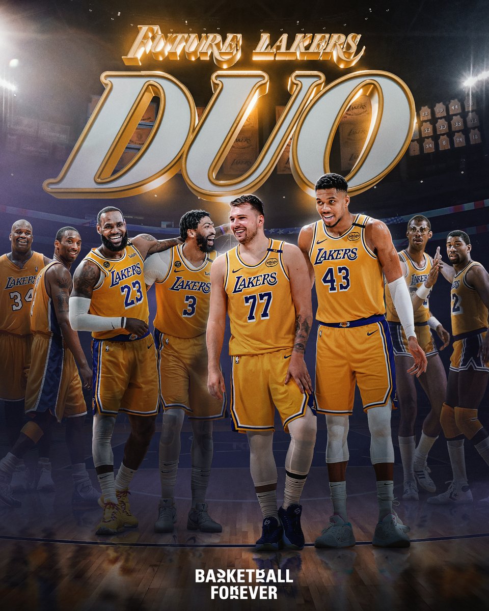 The “Lakers can swoop in and potentially offer a competitive package” for Giannis, Jovan Buha says 👀

LAL will have three tradable first-round picks and three swaps next summer and the opportunity to create a future legendary duo of Luka &amp; Giannis 🤝