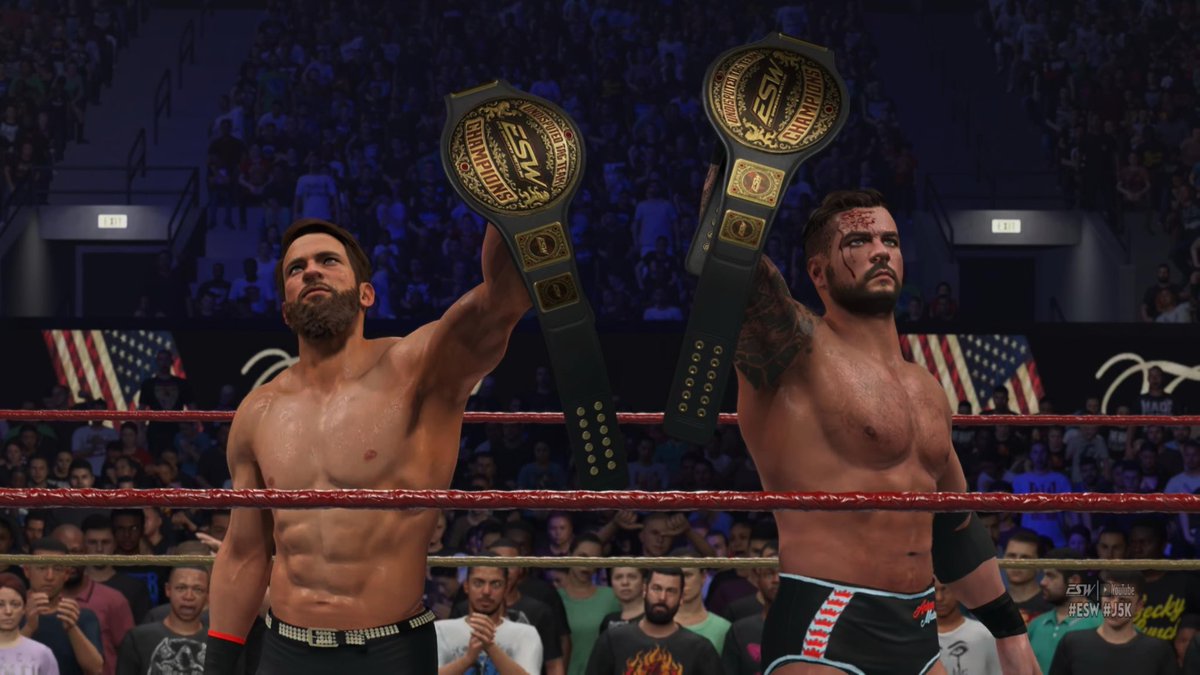 JayFiveKay (@jayfivekay) on Twitter photo New Undisputed ESW Tag Team Champions have been crowned at ESW Freedom!!! U.N.I.T. & <a href="/AMart81/">Anthony Martin</a> of The Foundation!!!
ESW Freedom tune in now!!!
youtu.be/iHLnPk4USqc?siโฆ New Undisputed ESW Tag Team Champions have been crowned at ESW Freedom!!! U.N.I.T. & <a href="/AMart81/">Anthony Martin</a> of The Foundation!!!
ESW Freedom tune in now!!!
youtu.be/iHLnPk4USqc?siโฆ