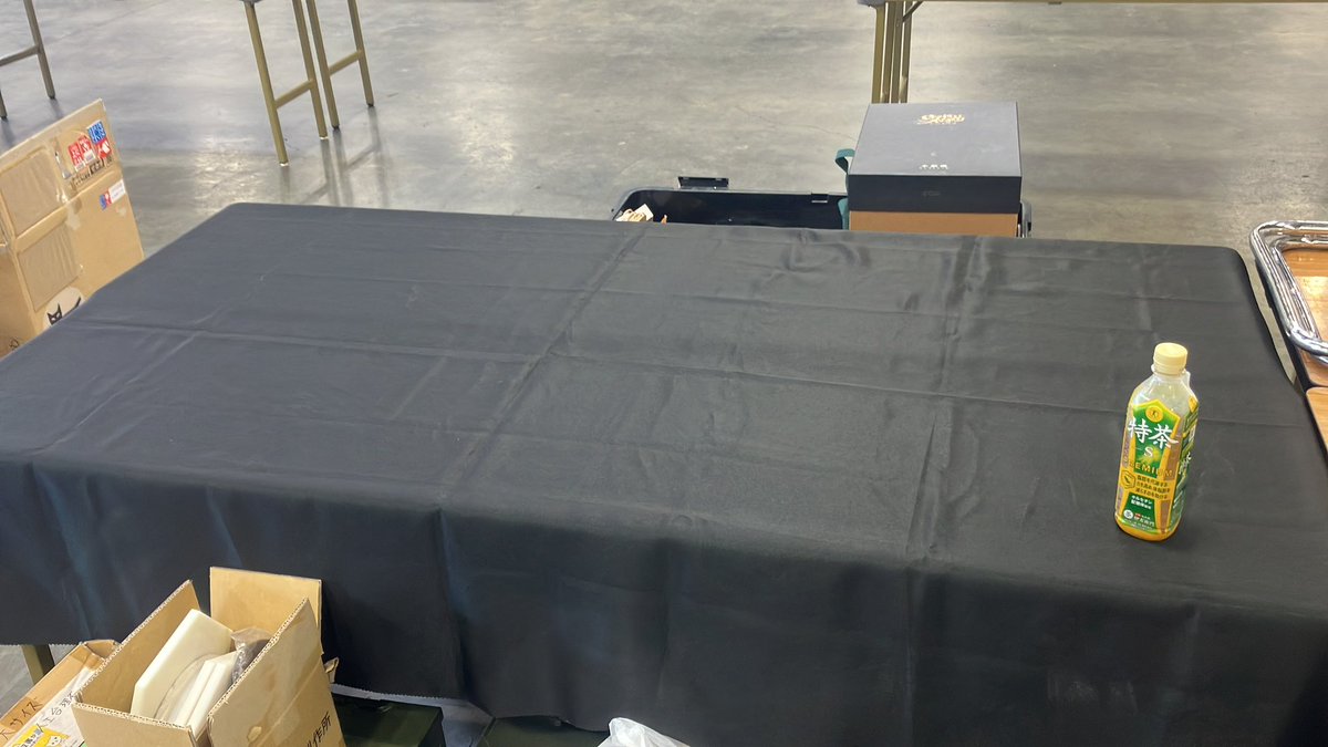 さー設営始めますか

#アイドール名古屋