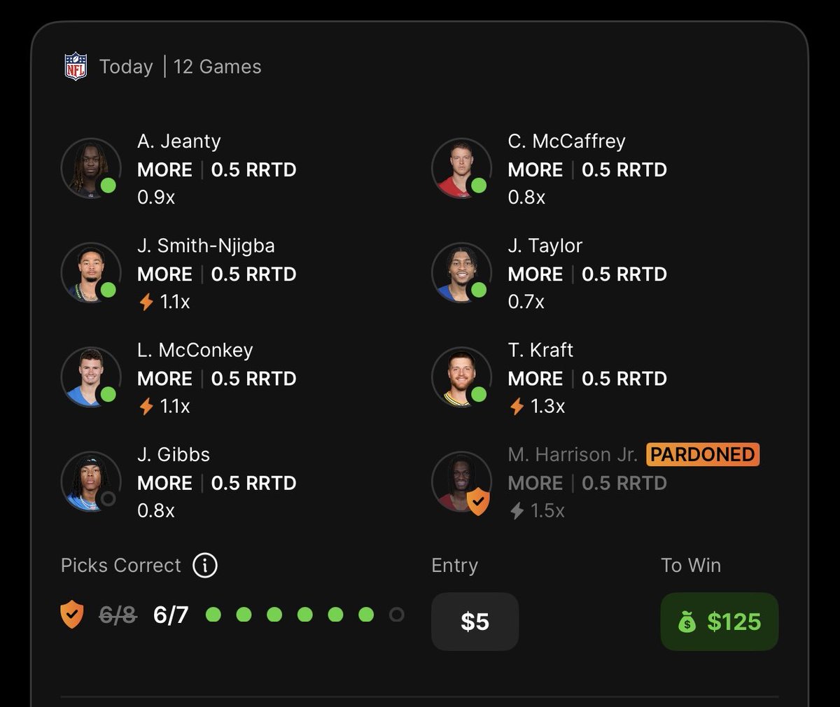HandshakeBets's tweet photo. We have a chance to win $800 on this Sunday Night Football game…

All we need is:
-1 Jahmyr Gibbs Touchdown
-Chiefs to cover +4.5

If we do win, we’ll give the winnings to one of our followers who does the following:

-RT & Like this tweet
-Reply & tag 3 friends
-Follow @HandshakeBets