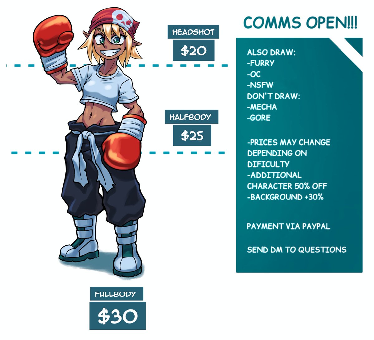 4rm5trong's tweet image. COMMISSIONS OPEN!!! 

#commissionsopen  #Commission #DigitalArtist #comms #commsopen