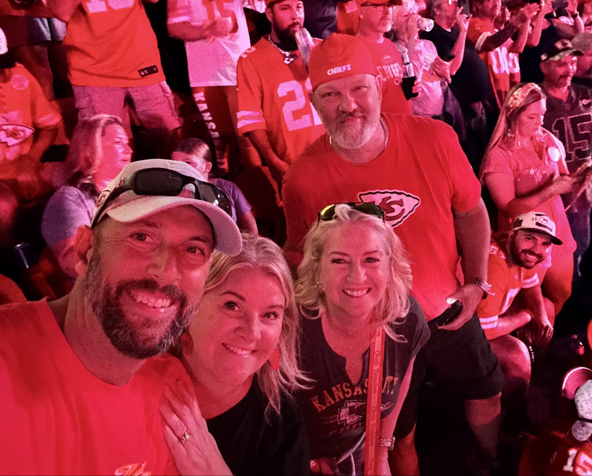 CoachSwatek's tweet photo. No better place to celebrate a birthday ! Go Chiefs !! #Chiefskingdom https://t.co/6OdhhKoA6x