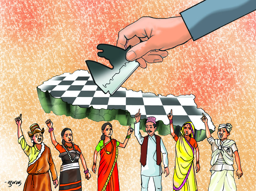 नेपाली बोल्दैमा उ नेपाली हुदैनन् । र नेपाली बोल्न न आउँदैमा पनि उनलाई #नेपाली न भन्न मिल्दैन । 

आन्तरिक मामिलामा बोल्न र सडकमा उत्रिन न #मधेशी भेषमा नेपालमा रहेका युपी-बिहारीहरुलाई अधिकार छ । न #पहाडी भेषमा रहेका तिब्बतीयन, सिक्किमे, दार्जीलिङ्गे, कुमाउ-गडवालेहरुलाई अधिकार छ ।।