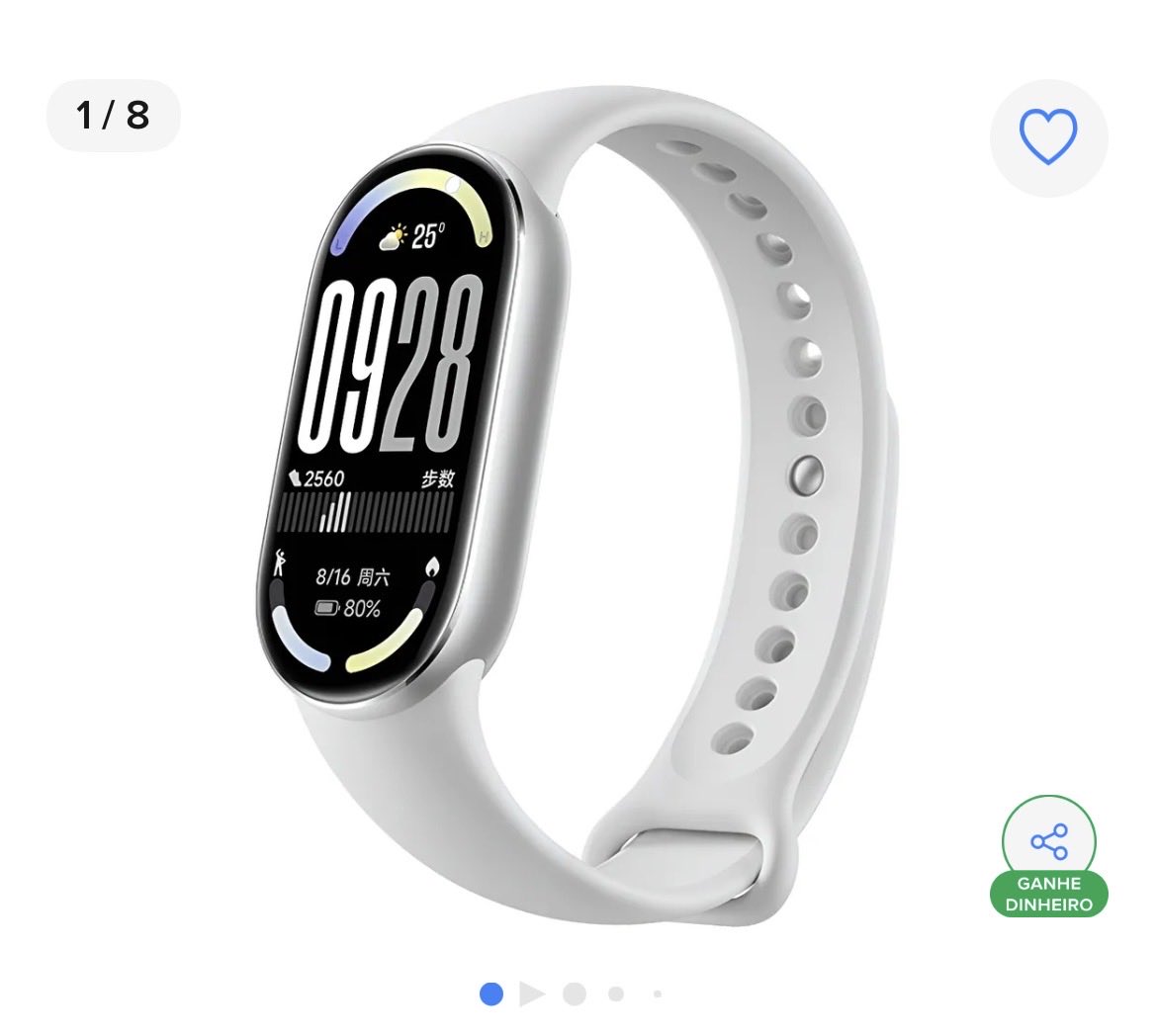 rafkcals's tweet photo. comprei essa aqui amigos prateada lindinha mi band 10, espero que seja boa mesmo https://t.co/Ho02x5kivT