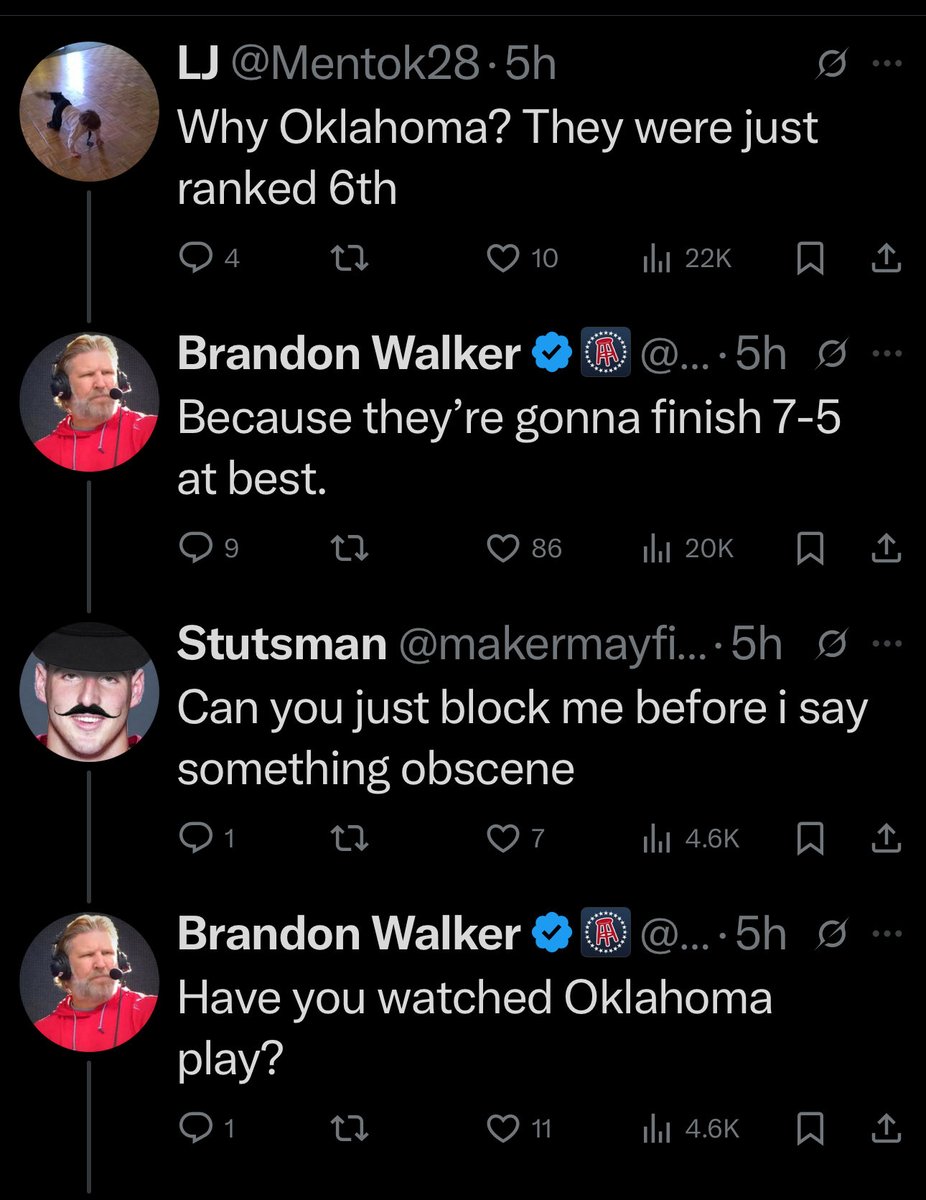 daxx_s's tweet image. OU fans believed 7-5 maybe 8-4 after last season. It all changed in August.