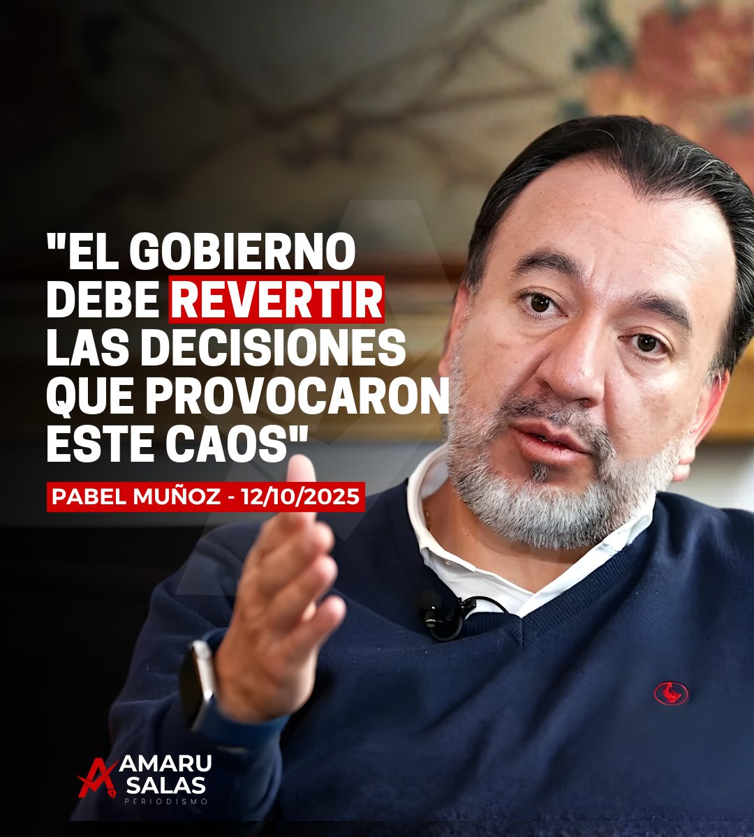 🔴 #URGENTE | El Alcalde de Quito, Pabel Muñoz, llama al diálogo entre el gobierno de Daniel Noboa y la <a href="/CONAIE_Ecuador/">CONAIE</a> para terminar con el #ParoNacionalEcuador