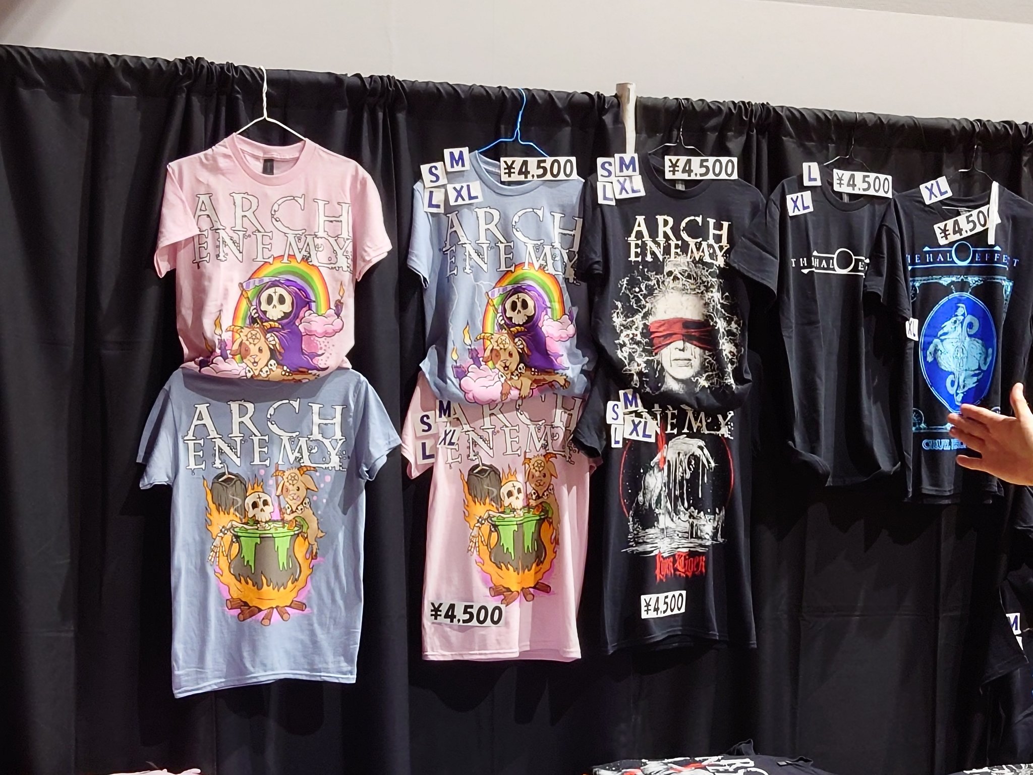 ARCH ENEMY Tシャツ サイン入りLOUDPARK オフィシャル バンドTシャツ