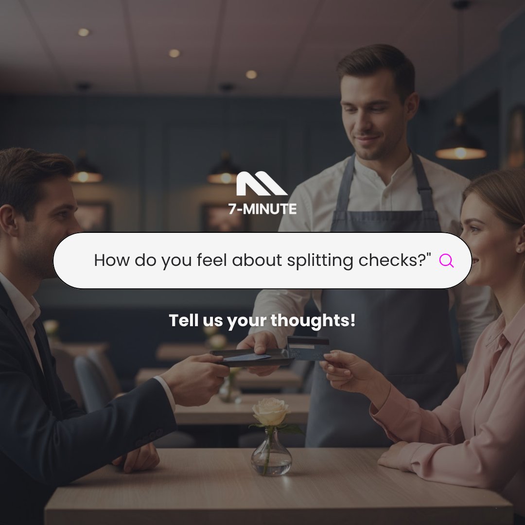 7minutepro's tweet image. Poll time: How do you feel about splitting checks? For me, it's a love-hate relationship. What's your take? 💔🤔
.
.
.
#Poll #ServerProblems #WaiterLife #RestaurantHumor #ServiceIndustry