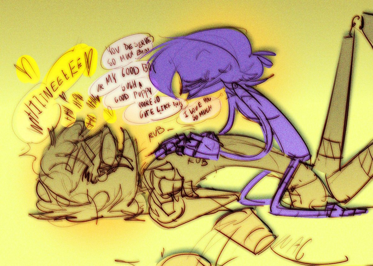 Evil_Chickenn's tweet image. Nuzi belly rubs. . .