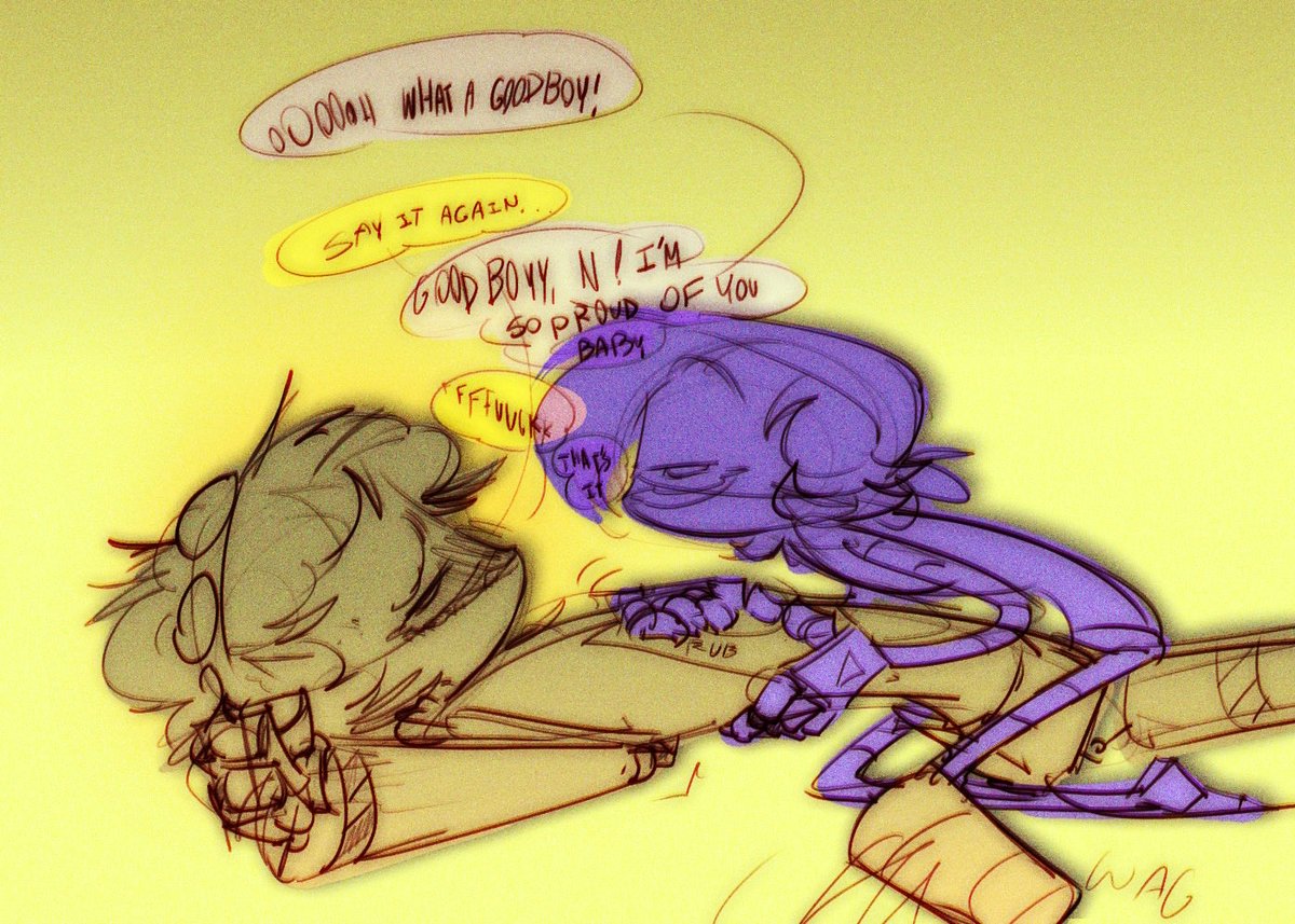 Evil_Chickenn's tweet image. Nuzi belly rubs. . .