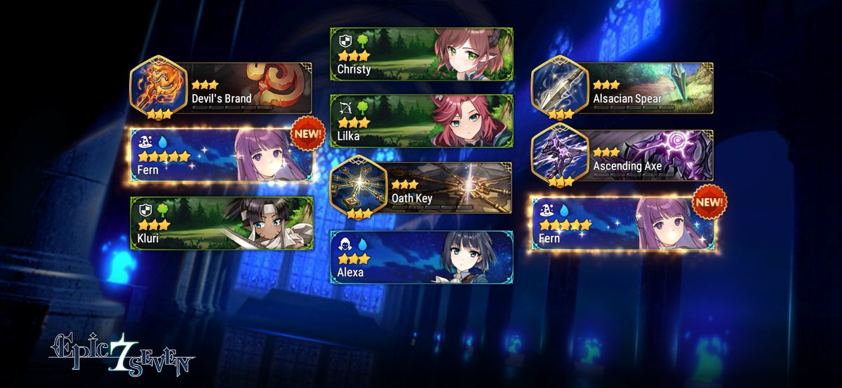 michaelminor192's tweet photo. #EpicSeven wow super lucky summon https://t.co/SPRmaLxObO