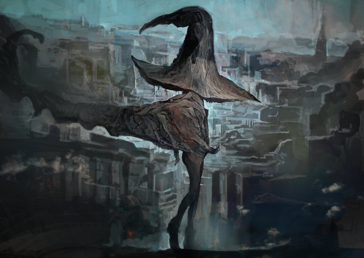 #三連休はフォロワーが増えるらしい
絵を見て作品も見に来て！