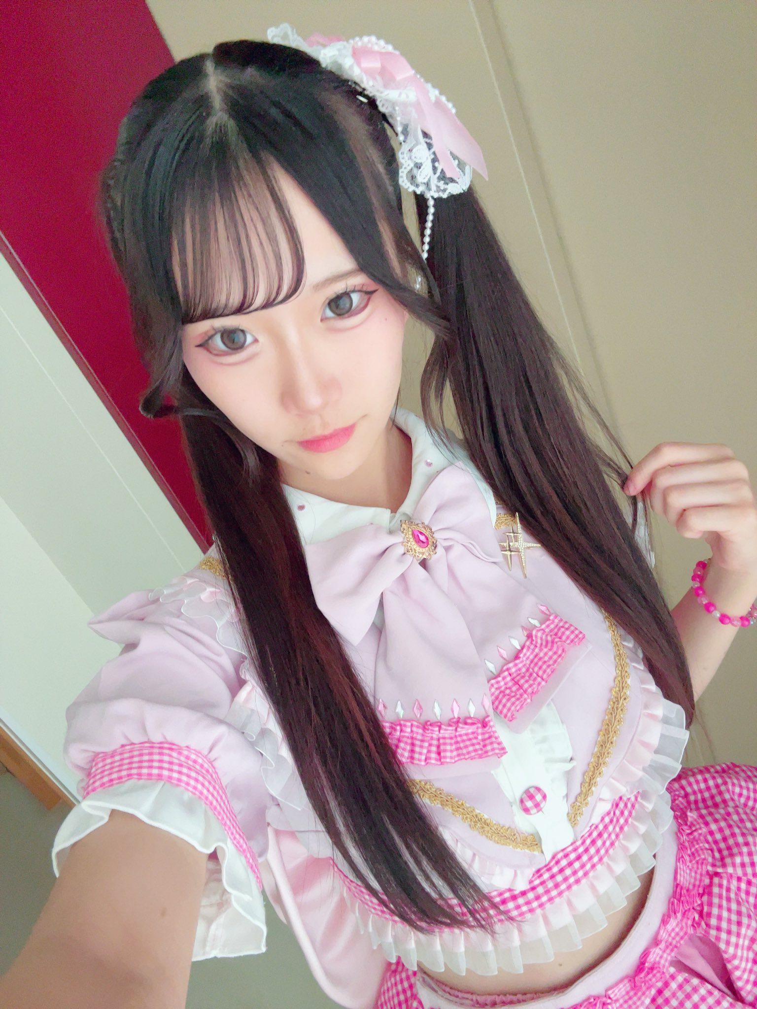 ♡あっこちゃん♡ しらんおばあちゃんに 宝塚になれるといわれるわいᐢ.ˬ.ᐢ₎