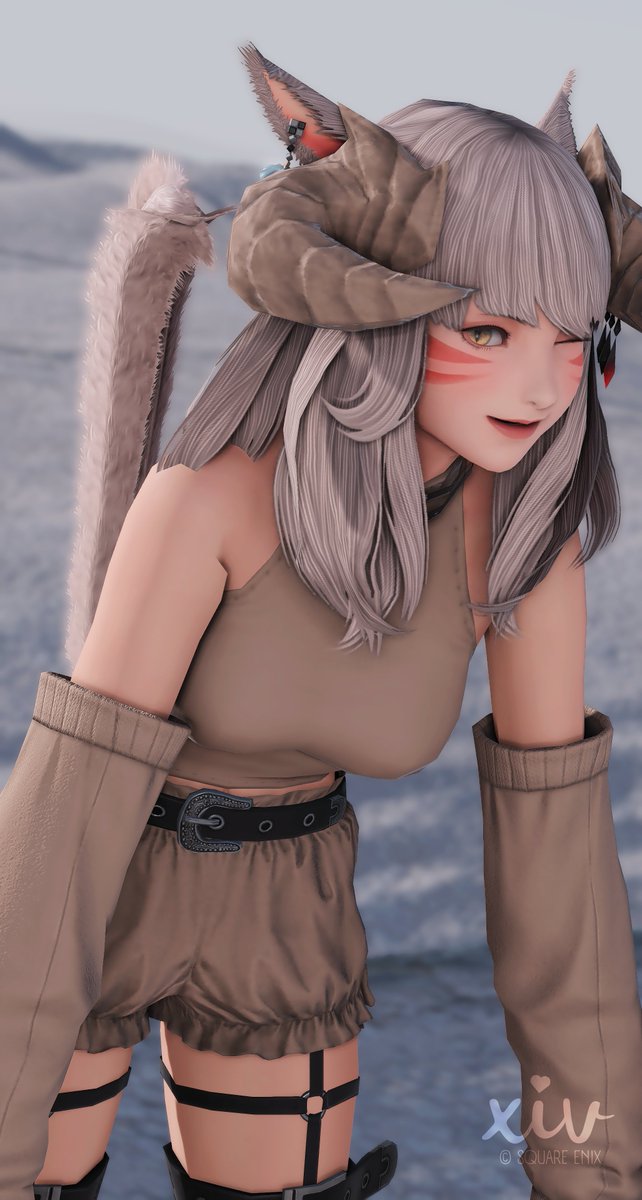 尻尾ぴーん！😾

ꕤ #FF14￤#ミコッテ ￤#Laha_Logo ꕤ