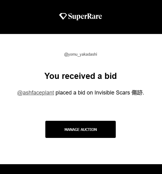 Auction Started 👺 - What a DAY!!

Thanks <a href="/AshFacePlant/">Ash</a> for your bid 🔥🔥

Current bid 0.15E