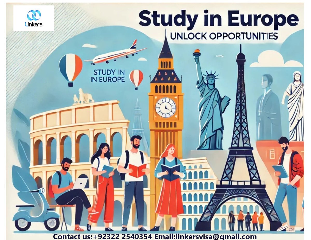 EraasAdvisor's tweet image. Why Studying in Europe is a Game-Changer for International Students

Affordable Education Without the Heavy Price Tag
World-Class Universities with Diverse Course Options
Travel Across Europe with a Schengen Visa 
High Quality of Life at an Affordable Cost
#studyinireland #study