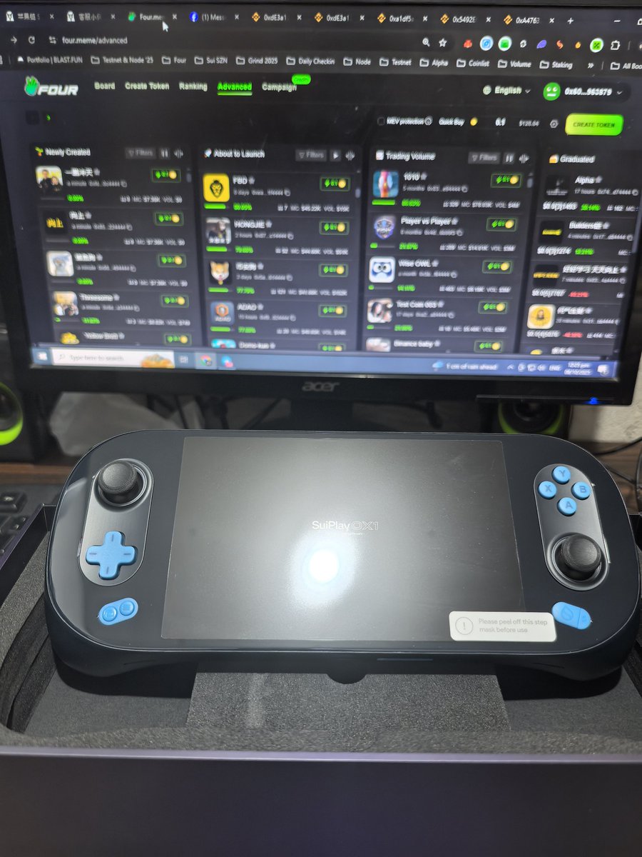 🎮 Just got my device set up for SuiPlay! Any game recommendations? 👀

What’s the most fun or rewarding one to start with?

#SuiPlay #Web3Gaming

<a href="/SuiPlay/">SuiPlay</a> <a href="/SuiNetwork/">Sui</a>
