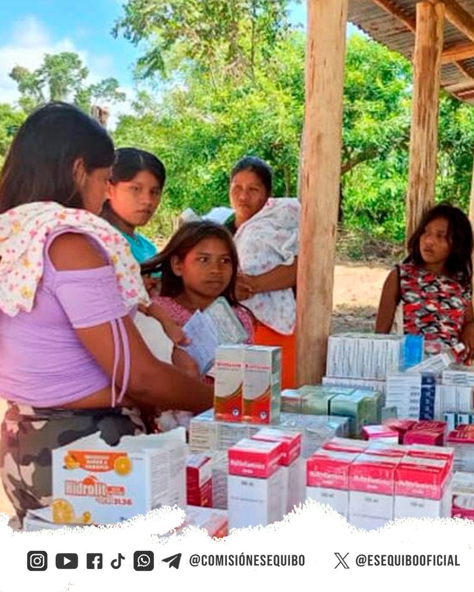 Con una jornada de salud integral y asistencia social el Gobierno de la Guayana Esequiba Conmemora los 533 Años de Resistencia 

"La salud es  prioridad y más aún para las poblaciones indígenas del estado Guayana Esequiba. Seguimos avanzando en el tema de la salud, asegurando que