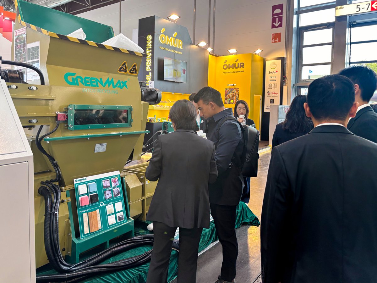 ♻️ GREENMAX at K 2025!
📍 Hall 4 | E28 · Düsseldorf
📅 Oct 8–15, 2025
Join us at the world’s leading plastics &amp; rubber fair!
Discover our latest foam recycling &amp; compaction solutions for EPS/EPP/EPE/PS — driving a greener, sustainable future. 🌱
#GREENMAX #K2025 #EPS #Düsseldorf