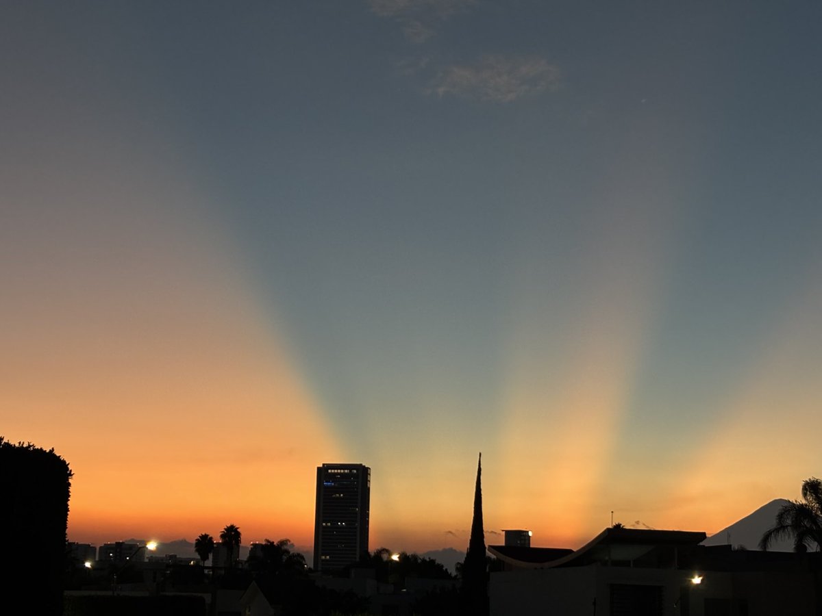 Atardecer #poblano!!!