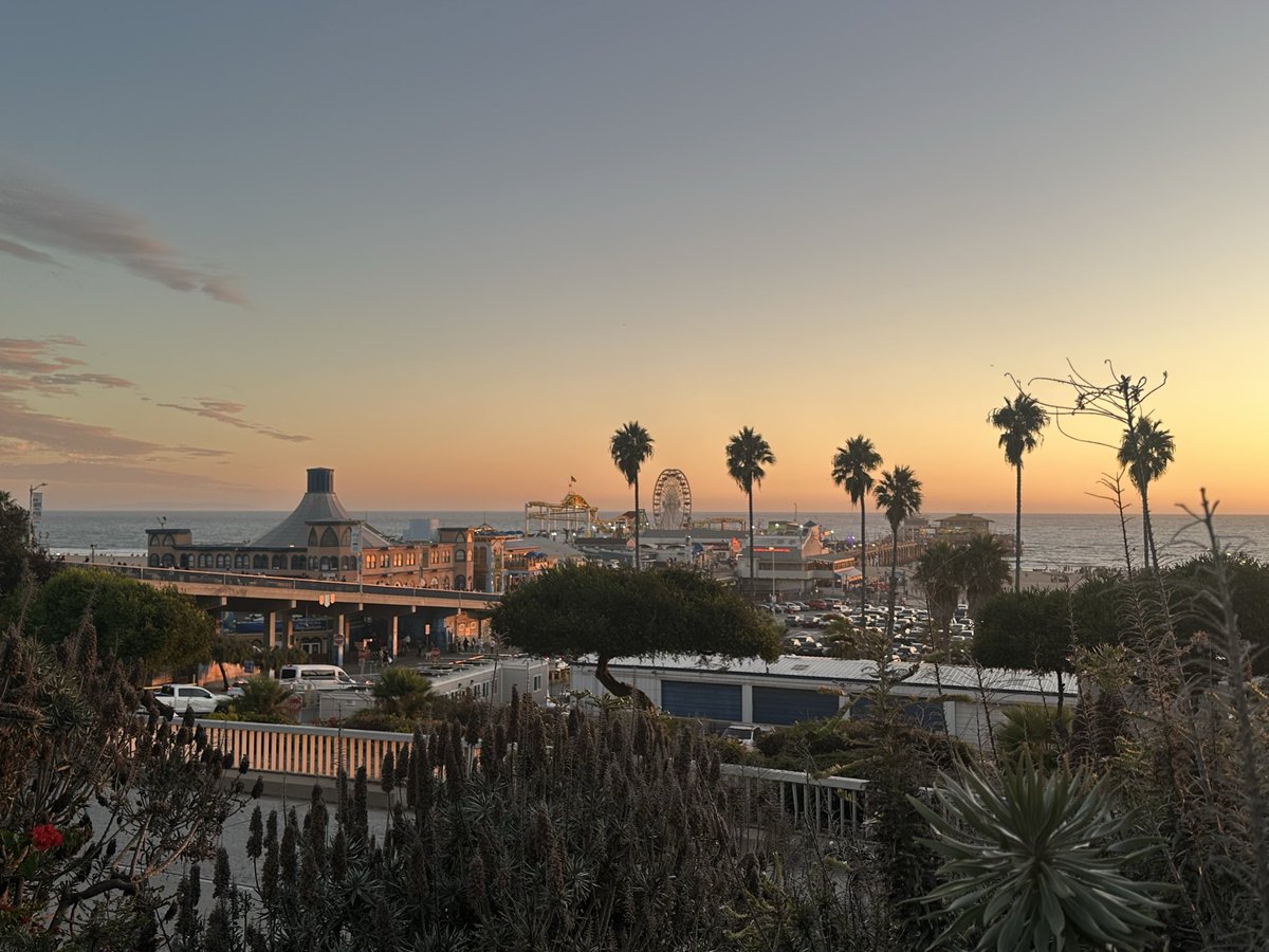 Santa Monica is gorgeous.