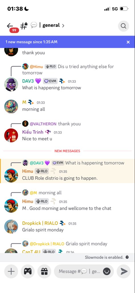 Tomorrow is going to be a good day for <a href="/RialoHQ/">Rialo</a> community Rialo Club Member roles will be distributed 

I hope I get it ❤️✨
Grialo