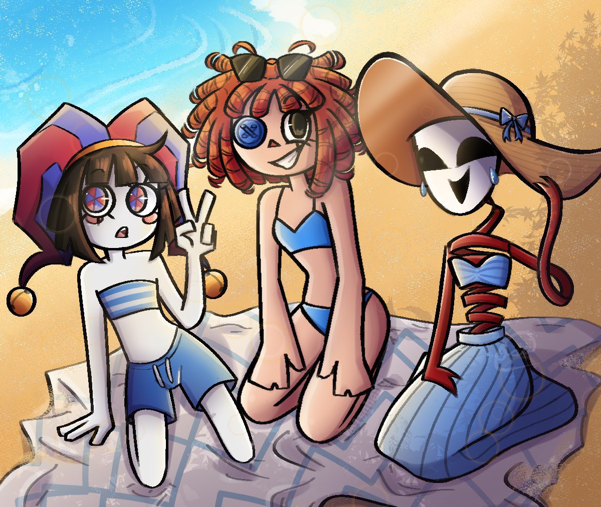 1sqbeiiq's tweet image. beach babes 💋

#TheAmazingDigitalCircus #tadc #tadcpomni #tadcgangle #tadcragatha #tadcbeachep