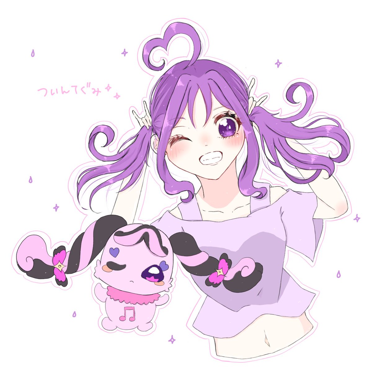 rinha__nrt's tweet photo. プリキュアのおともだちがほしいです〜！🤍
キュアキッス最推しですが 同担他担◎です🎀

不定期でゆるゆるイラストも描いてます〜
よろしくお願いします🐹

 #プリキュア好きな人と繋がりたい #プリキュア好きさんと繋がりたい  #イラスト好きさんと繋がりたい  #イラスト好きな人とつながりたい https://t.co/eNO1xJ6sOt