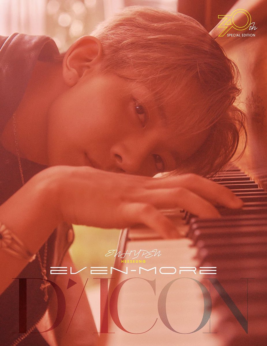 moonandenhypen's tweet image. HEESEUNG for DICON