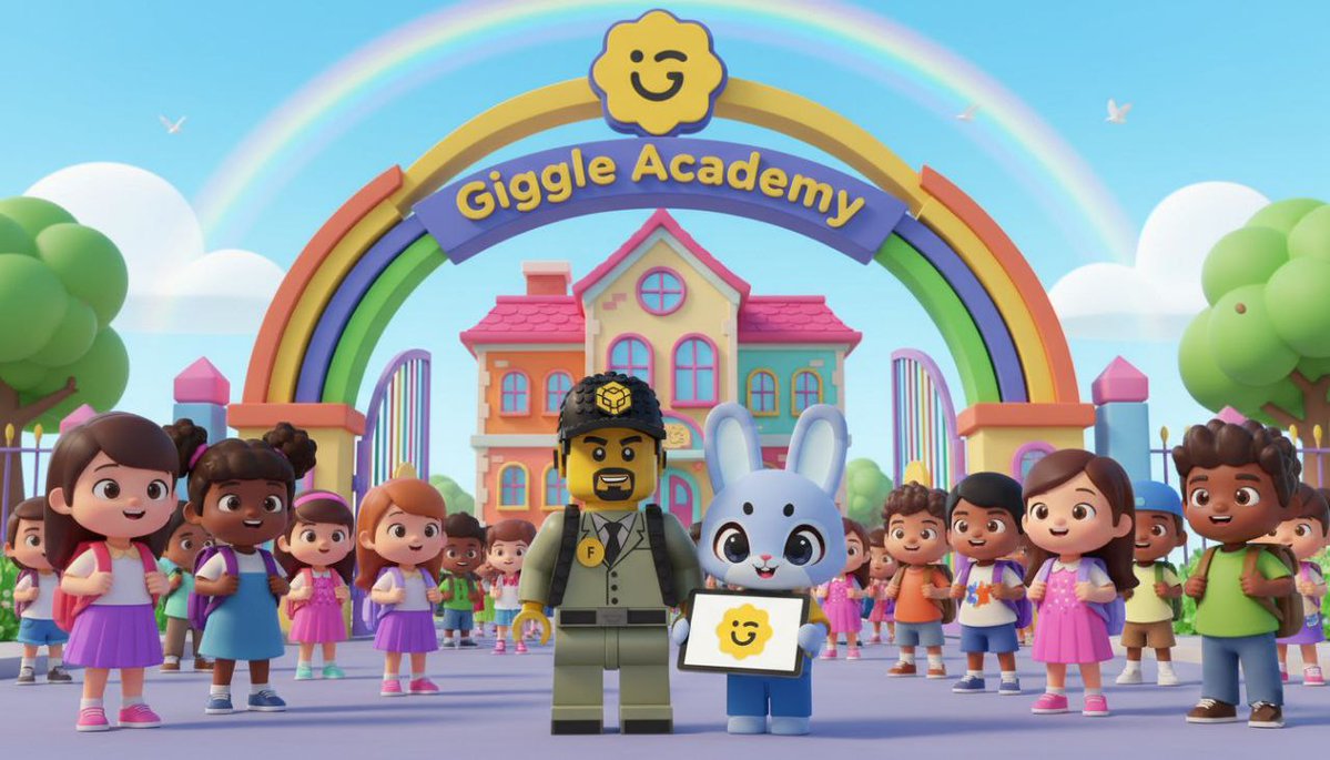 FOUNDERBSC's tweet image. Learning is more fun when we build it together 📚
@GiggleAcademy is opening doors for kids everywhere to explore, imagine, and grow. 💡✨