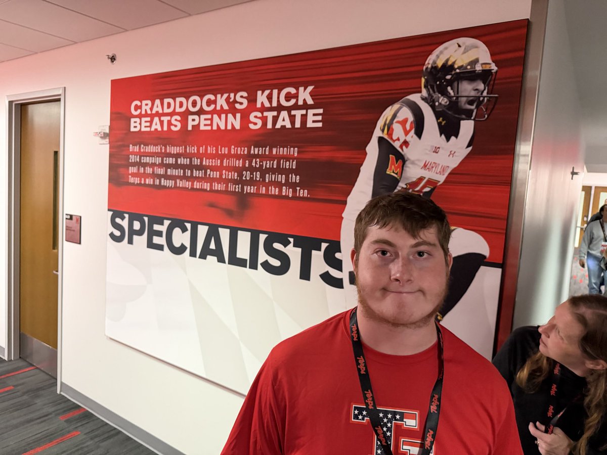 Had a great game day visit to #Terpsville Thank you <a href="/CoachAPowell/">Andre Powell</a>! #classof2027 <a href="/CoachLocks/">Michael Locksley</a> <a href="/TeamSwann5/">Coach Swann</a> <a href="/nate33adams/">nate adams</a>